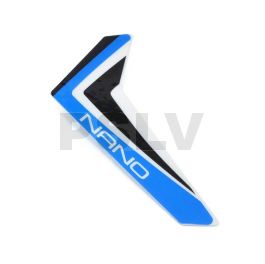  BLH3320A  	 Blade Blue Vertical Fin w/Decal 